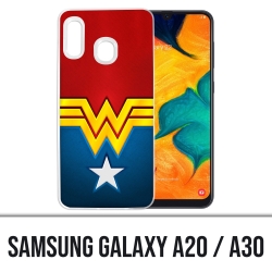 Custodia per Samsung Galaxy A20 - Wonder Woman Logo