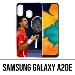 Custodia per Samsung Galaxy A20e - Novak Djokovic
