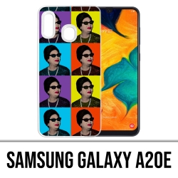 Samsung Galaxy A20e Case - Oum Kalthoum Colors