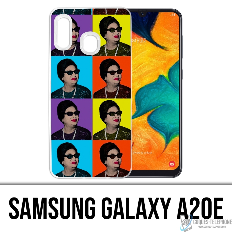 Samsung Galaxy A20e Case - Oum Kalthoum Farben