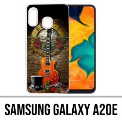 Samsung Galaxy A20e Case - Guns N Roses Gitarre