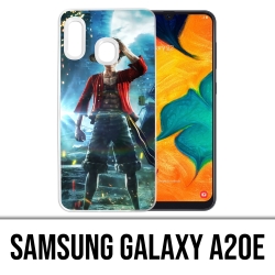 Custodia One Piece Rufy Jump Force per Samsung Galaxy A20e