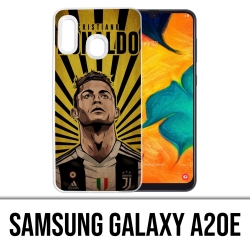 Samsung Galaxy A20e Case - Ronaldo Juventus Poster