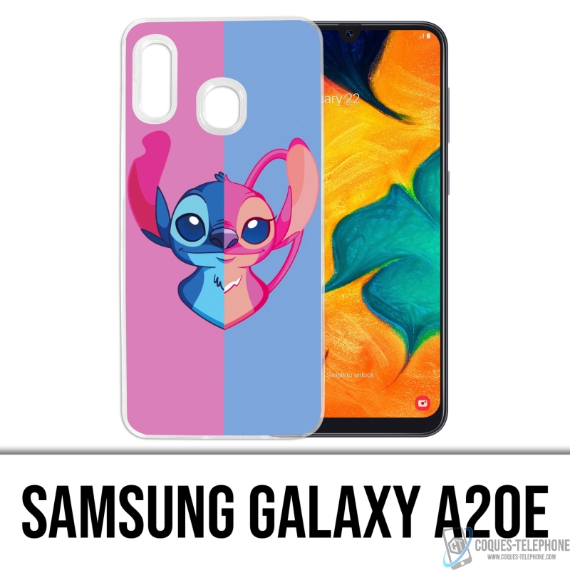 Funda Samsung Galaxy A20e - Stitch Angel Heart Split