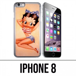 Coque iPhone 8 - Betty Boop Vintage