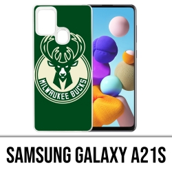 Custodia per Samsung Galaxy A21s - Milwaukee Bucks