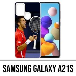 Custodia per Samsung Galaxy A21s - Novak Djokovic