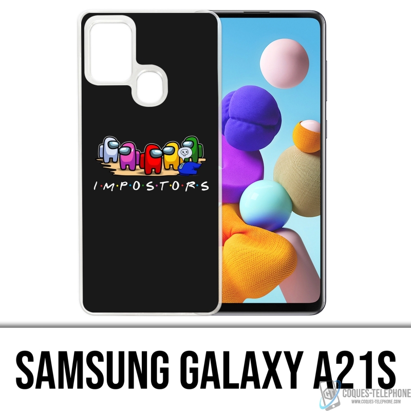 Samsung Galaxy A21s Case - Unter uns Betrüger Freunde