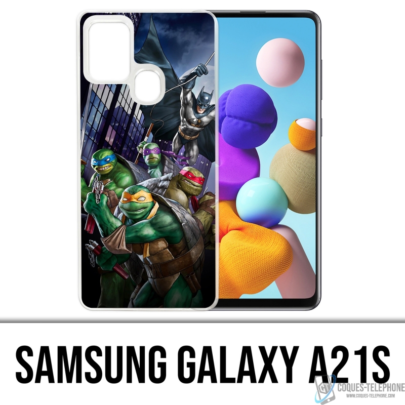 Samsung Galaxy A21s Case - Batman Vs Teenage Mutant Ninja Turtles