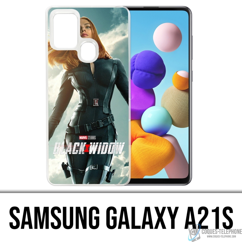 Samsung Galaxy A21s Case - Black Widow Movie