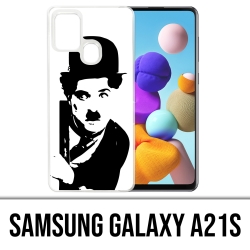 Custodia per Samsung Galaxy A21s - Charlie Chaplin