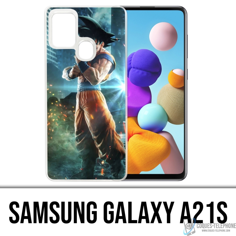 Samsung Galaxy A21s Case - Dragon Ball Goku Jump Force