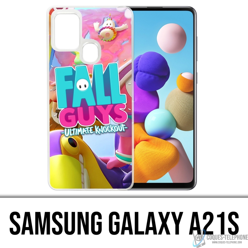 Custodia per Samsung Galaxy A21s - Fall Guys