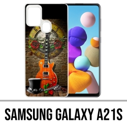 Custodia per Samsung Galaxy A21s - Chitarra Guns N Roses