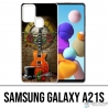 Custodia per Samsung Galaxy A21s - Chitarra Guns N Roses
