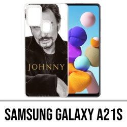 Custodia per Samsung Galaxy A21s - Album Johnny Hallyday