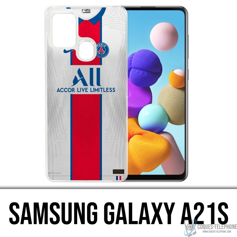 Coque Samsung Galaxy A21s - Maillot PSG 2021