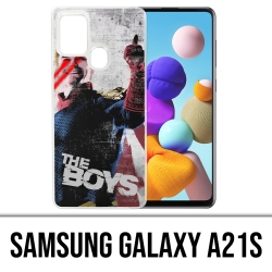 Funda Samsung Galaxy A21s - Protector de etiqueta para niños