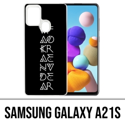 Coque Samsung Galaxy A21s - Wakanda Forever