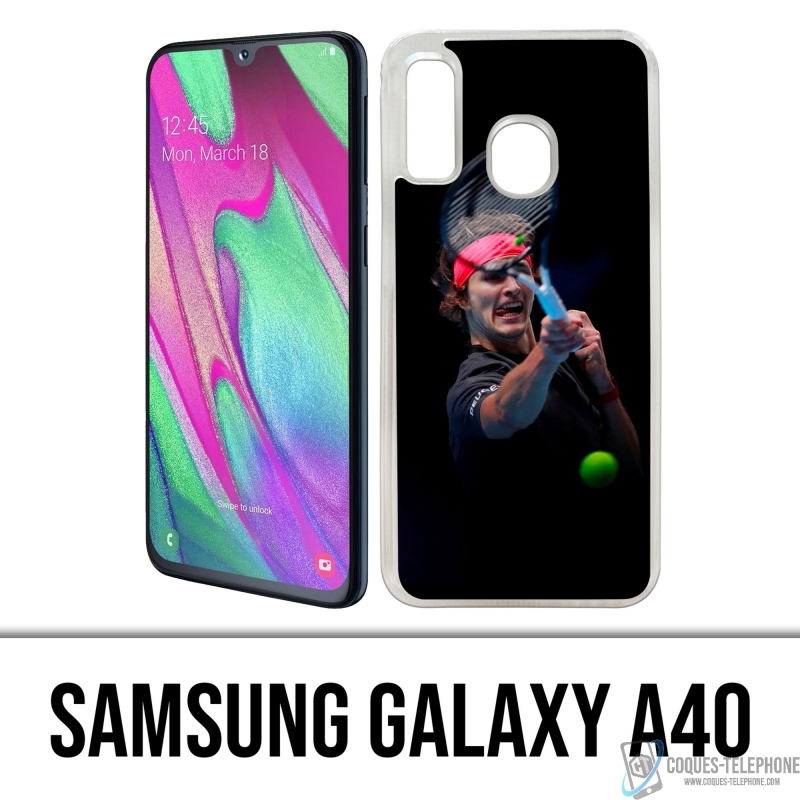 Custodia per Samsung Galaxy A40 - Alexander Zverev