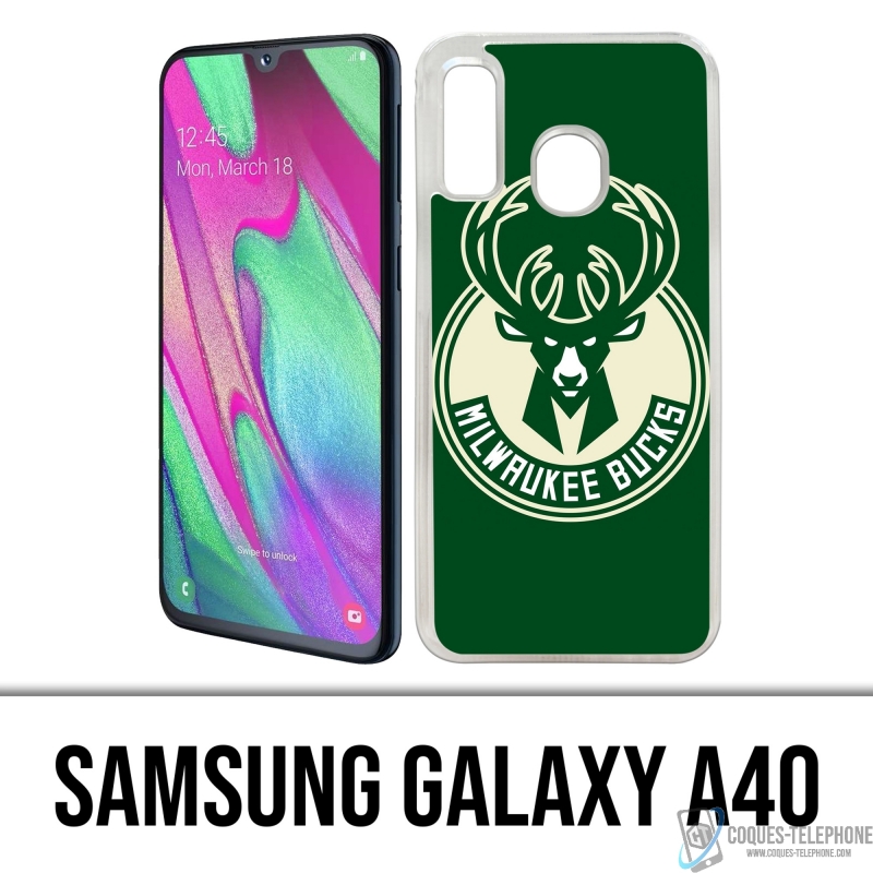 Custodia per Samsung Galaxy A40 - Milwaukee Bucks