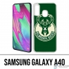 Samsung Galaxy A40 Case - Milwaukee Bucks