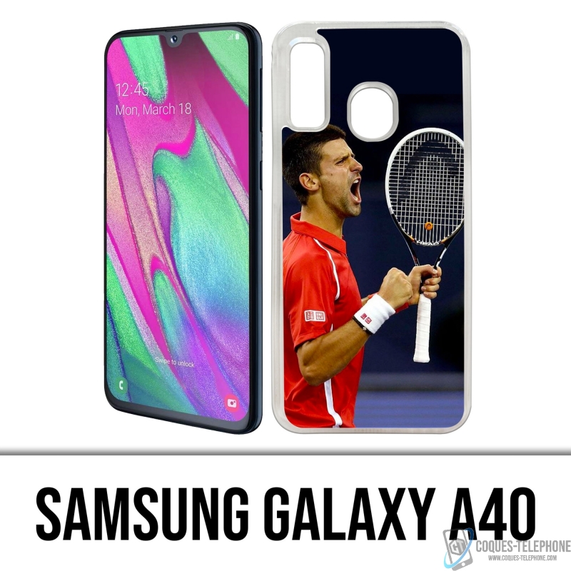 Coque Samsung Galaxy A40 - Novak Djokovic