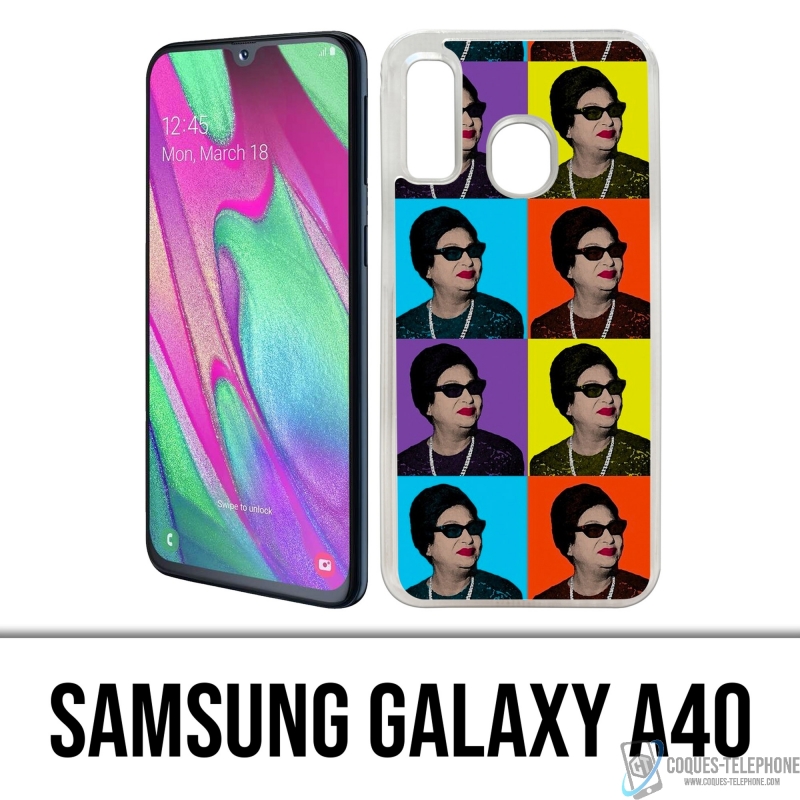 Funda Samsung Galaxy A40 - Colores Oum Kalthoum