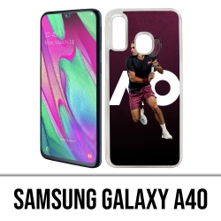 Samsung Galaxy A40 case - Roger Federer
