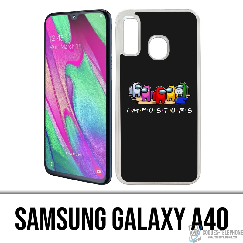 Funda Samsung Galaxy A40 - Among Us Impostors Friends