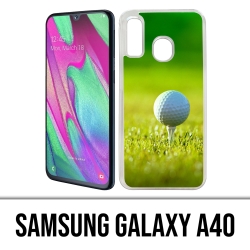 Custodia per Samsung Galaxy A40 - Pallina da golf