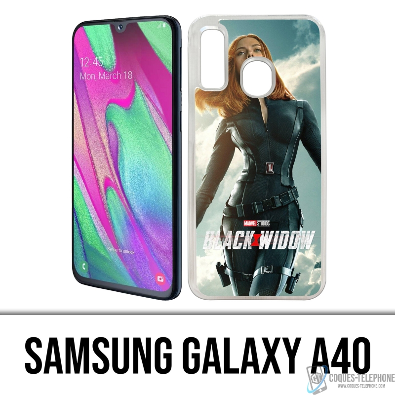 Coque Samsung Galaxy A40 - Black Widow Movie