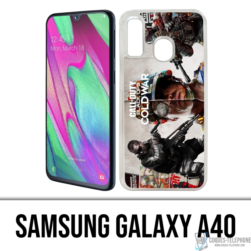 Samsung Galaxy A40 case - Call Of Duty Black Ops Cold War Landscape