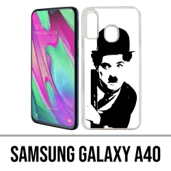 Coque Samsung Galaxy A40 - Charlie Chaplin