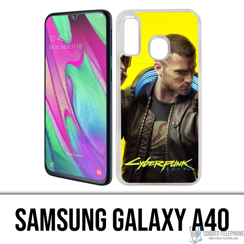 Samsung Galaxy A40 Case - Cyberpunk 2077