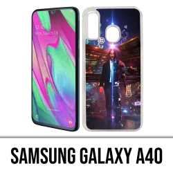 Samsung Galaxy A40 Case - John Wick X Cyberpunk