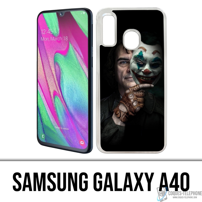 Samsung Galaxy A40 Case - Joker Maske