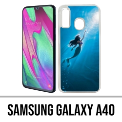 Coque Samsung Galaxy A40 - La Petite Sirène Océan