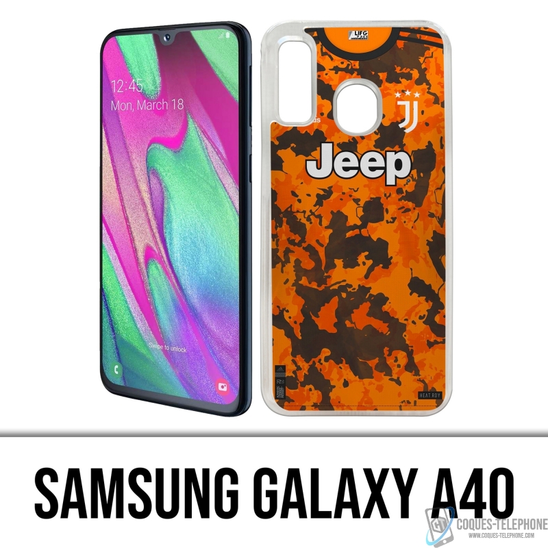 Coque Samsung Galaxy A40 - Maillot Juventus 2021