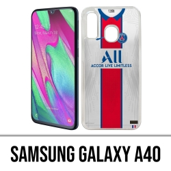 Custodia per Samsung Galaxy A40 - Maglia PSG 2021