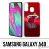 Samsung Galaxy A40 Case - Miami Heat