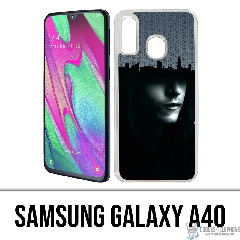 Samsung Galaxy A40 case - Mr Robot
