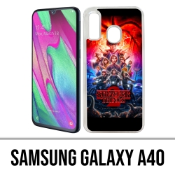 Custodia per Samsung Galaxy A40 - Poster di Stranger Things