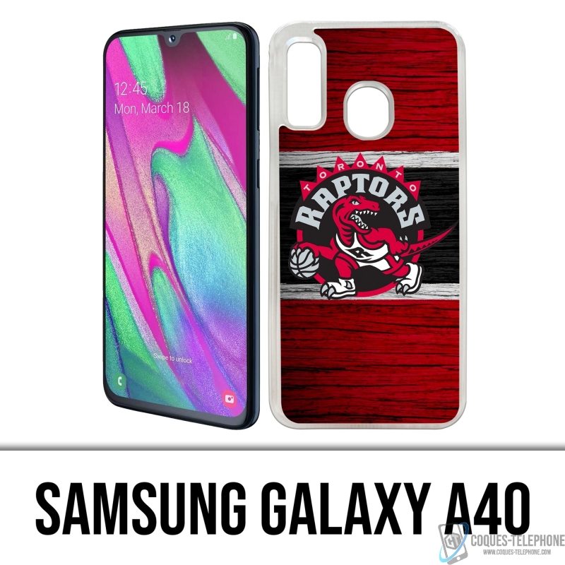 Custodia per Samsung Galaxy A40 - Toronto Raptors