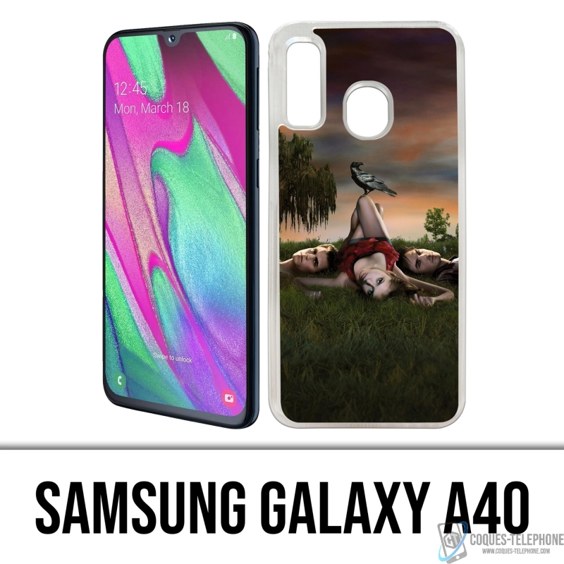 Samsung Galaxy A40 case - Vampire Diaries