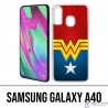 Samsung Galaxy A40 case - Wonder Woman Logo