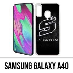 Samsung Galaxy A40 Case - Zarco Motogp Grunge