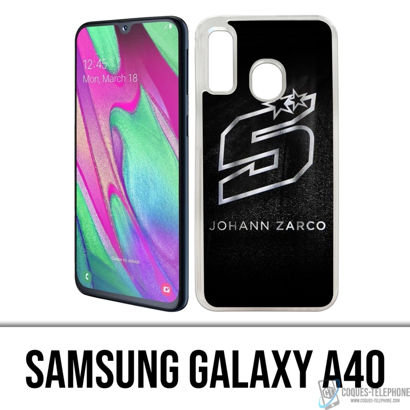 Funda Samsung Galaxy A40 - Zarco Motogp Grunge