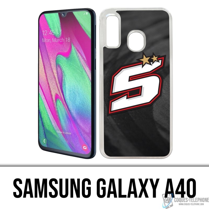Funda Samsung Galaxy A40 - Logotipo de Zarco Motogp