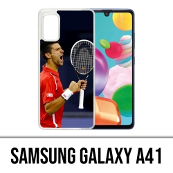 Samsung Galaxy A41 case - Novak Djokovic